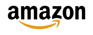 Amazon logo and link.