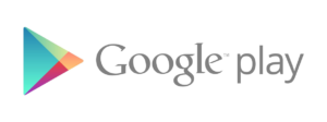 Google Play logo and link.